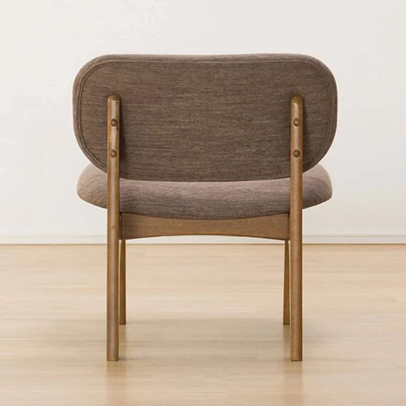 1 Person Chair Relax Wide Middle Brown / Mocha