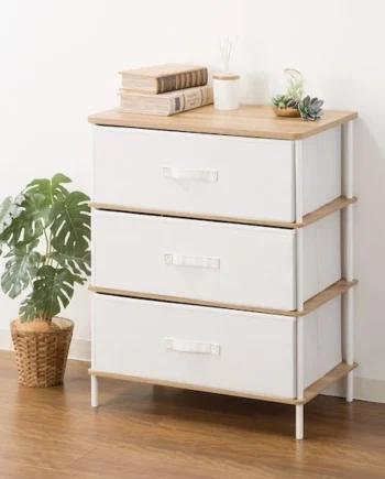 Chest White (3 Drawers)