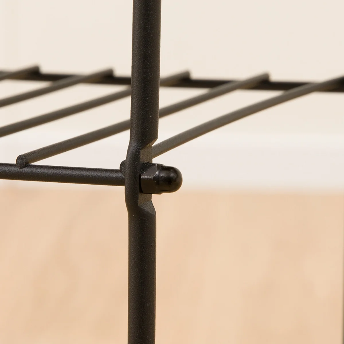 Side Table Shelf Middle Brown